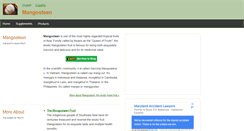 Desktop Screenshot of mangosteen-juice-online.com